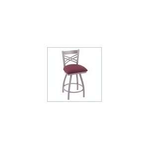  Pewter Holland Bar Stool Co. Catalina 25 High Upholstered 