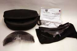 REVISION MILITARY SUNGLASSES / SAFETY GLASSES w/ CASE    
