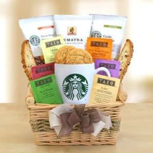  A Starbucks Morning Gift Basket 