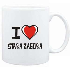  Mug White I love Stara Zagora  Cities