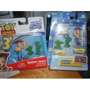  Toy Story 3 and Toy Story Buddy Packs   Woody & Green Army 