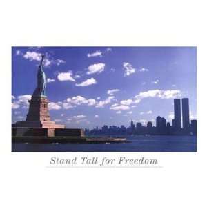  Stand Tall for Freedom Finest LAMINATED Print Vidler 36x24 