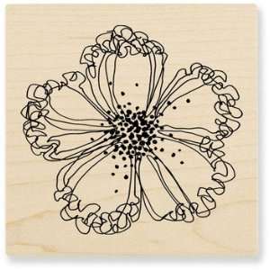  Ruffled Bloom   Rubber Stamps Arts, Crafts & Sewing
