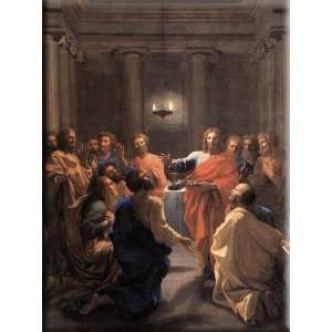   of the Eucharist 12x16 Streched Canvas Art by Poussin, Nicolas