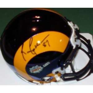 Ricky Proehl (St. Louis Rams) Football Mini Helmet  Sports 