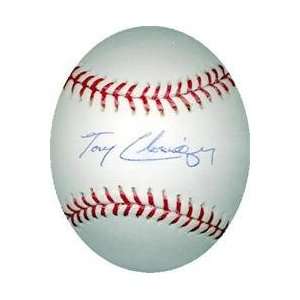  Tony Cloninger autographed Baseball
