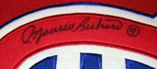 Autographed Maurice Richard Wool Career Jersey #1 of 9  