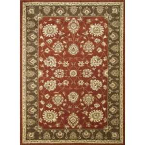  Concord Global Chester Lahore Red 710 Round Rug (9710 