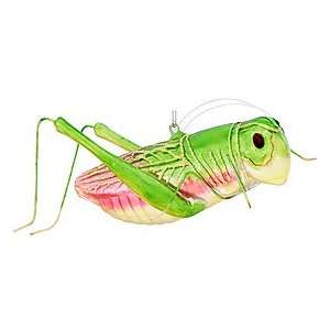  Grasshopper Glass Ornament