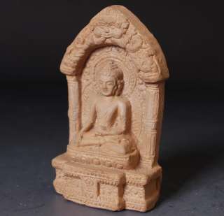 Rare Clay TSATSA Medicine Buddha Statue Tibet Buddhist  