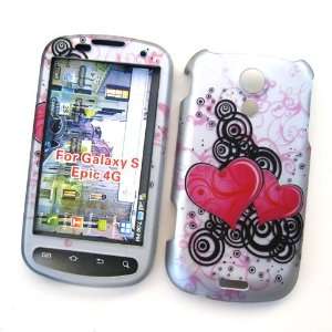  Samsung Epic 4G (Sprint) Rubberized Snap On Protector Hard 