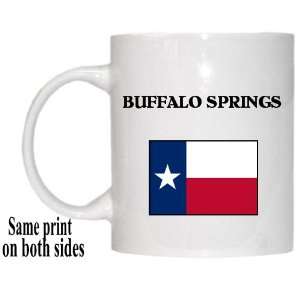  US State Flag   BUFFALO SPRINGS, Texas (TX) Mug 