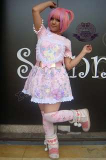 Snow White PRINCESS DOLLY CARTOON SKIRT Lolita Pink LBG  