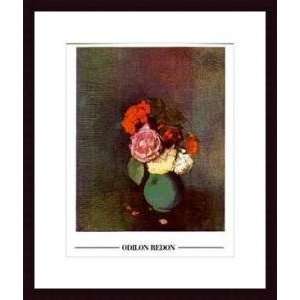   Fleurs   Artist Odilon Redon  Poster Size 19 X 15
