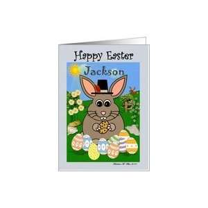  Happy Easter Jackson / Easter Name Specific / Mr. Bunny 