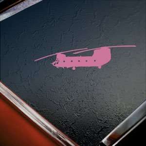 CH 47 Chinook US Army Helicopter Pink Decal Car Pink 