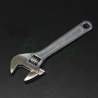   Size Metal Adjustable Spanner Wrench Hand Tool Jaw Capacity 0~15mm