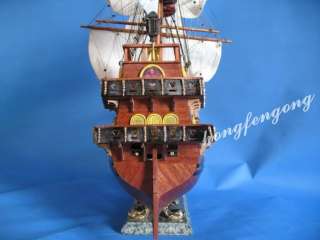 SPANISH GALLEON 30Wood Model Boat Ship Museum Quality  