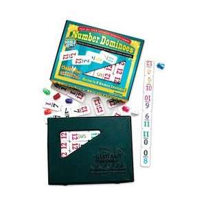  Number Dominoes Premium Double 12 Set Toys & Games