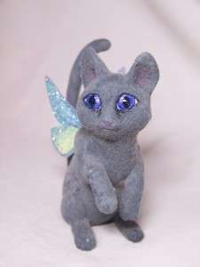 faerie cute fairy fae Fantasy Cat kitty ADSG OOAK Kate Sjoberg  