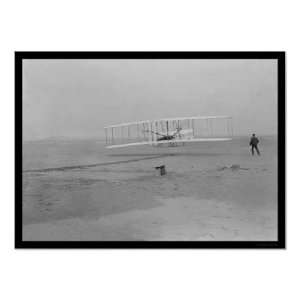    First Airplane Flight, Kitty Hawk 1903 Poster