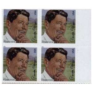    cent Ronald Reagan Forever® commemorative 4 stamps 