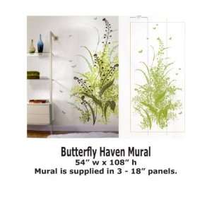   Wallcovering Eco Chic Butterfly Haven Mural EH62804M