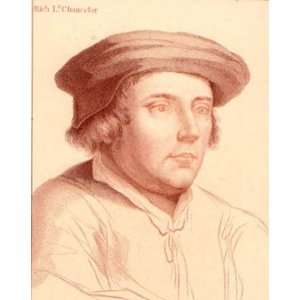  Holbein Head Chancellor Etching Holbein, Hans Cooper, R 