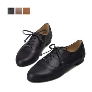Ladies Small Size Simple Lace up Oxford designer Shoes.  