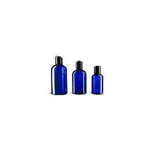 Bottles   Plastic, Cobalt Blue 8oz (for Massage & Carrier Oil, Lotions 
