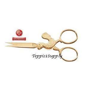  Mundial 4 Gold Chanticleer Embroidery Scissors Office 