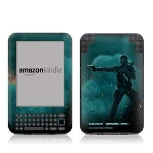 Special Ops Design Protective Decal Skin Sticker for  Kindle 