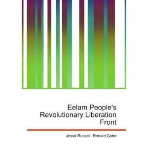  Eelam Peoples Revolutionary Liberation Front Ronald Cohn 