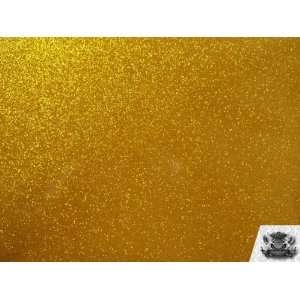  Vinyl Sparkle GOLDEN GALAXY Fake Leather Upholstery Fabric 