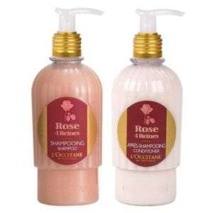 Occitane Rose Reines Pearlescent Shampoo Conditioner  