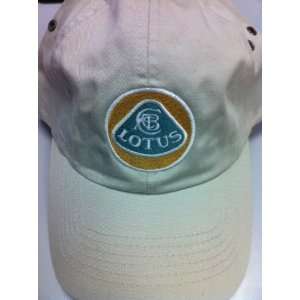  Hat with Lotus Car Logo 