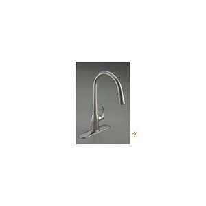   Single Hole Pull Down Secondary Kitchen Faucet, Vib