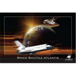 Space Shuttle Atlantis Poster 