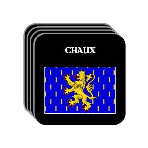  Franche Comte   CHAUX Set of 4 Mini Mousepad Coasters 