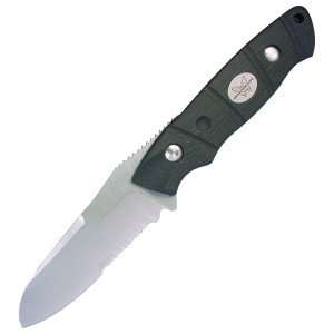  Benchmade Knives River & Rescue Fixed Blade, Black Handle 