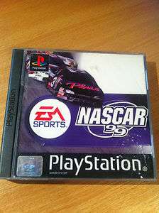 PS1 SONY PLAYSTATION PAL GAME PLAYS ON PS2 NASCAR 99  