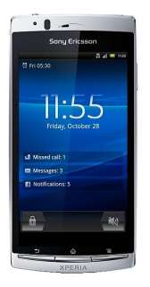 Sony Ericsson XPERIA Arc S LT18a Smartphone Misty Silver Unlocked US 