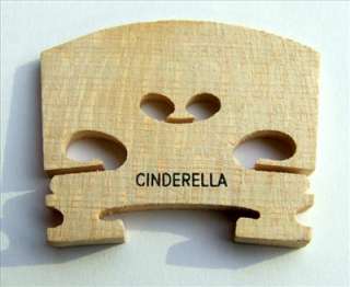 Top Quality cinderella Violin bridge violin parts  