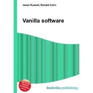  Vanilla software Ronald Cohn Jesse Russell Books