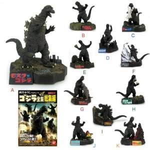  Godzilla Complete Works All Trading Figures (Set of 11 