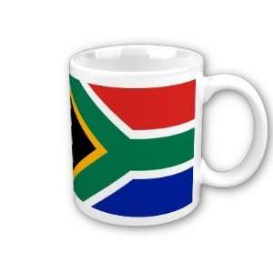  South Africa Flag Coffee Cup 
