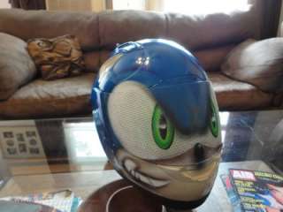Custom Painted Airbrushed Sonic The Hedgehog Z1R Any size Helmet 
