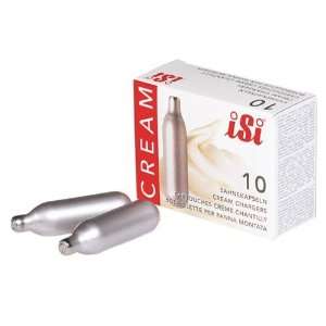  iSi 10 Pack NO2 Cream Whipper Chargers #0088 Kitchen 