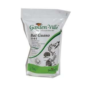    Garden Ville Bat Guano 11 4 1 1.5 lb. Bag Patio, Lawn & Garden