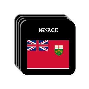 Ontario   IGNACE Set of 4 Mini Mousepad Coasters